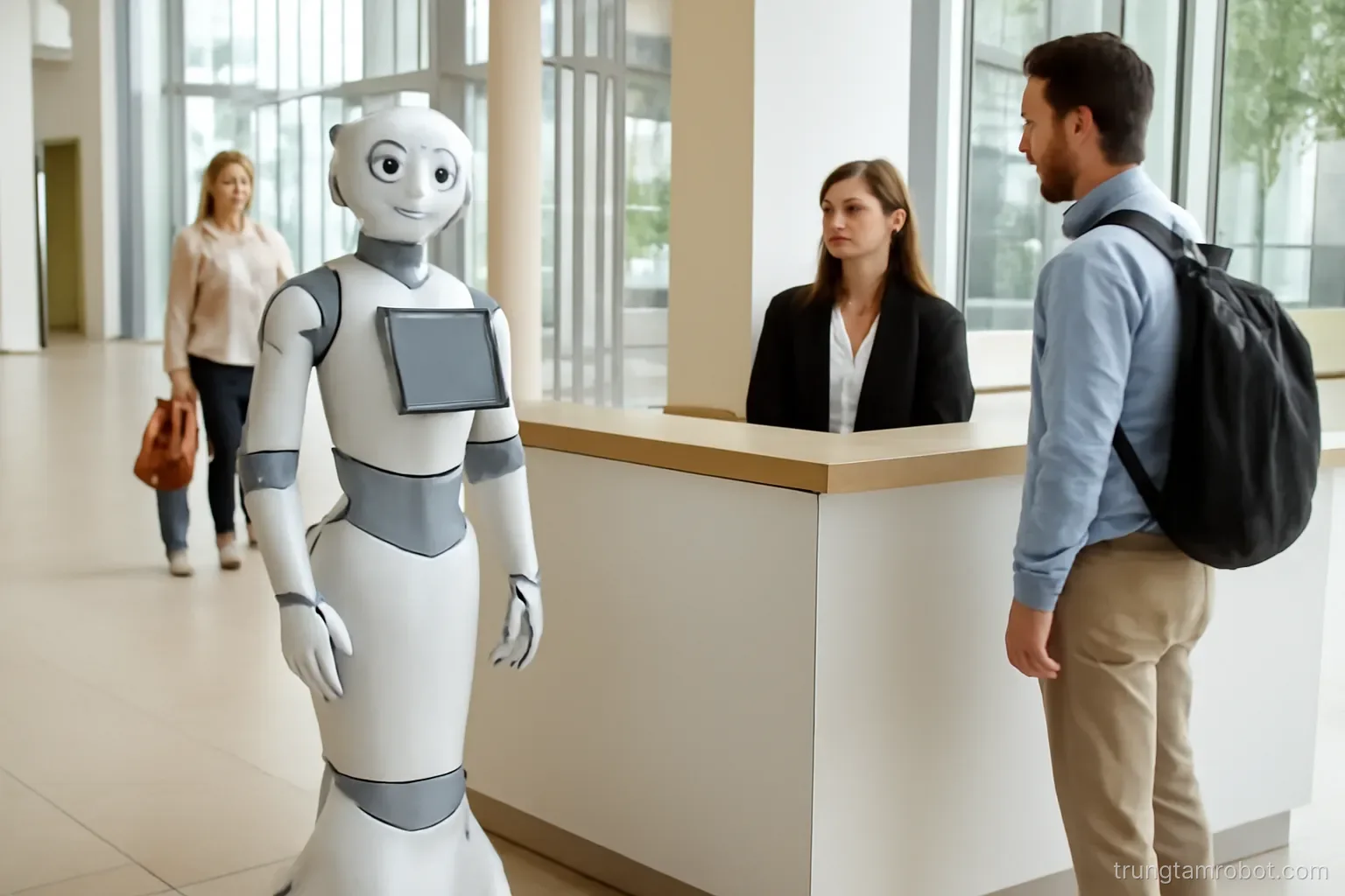 Robot lễ tân & sự kiện